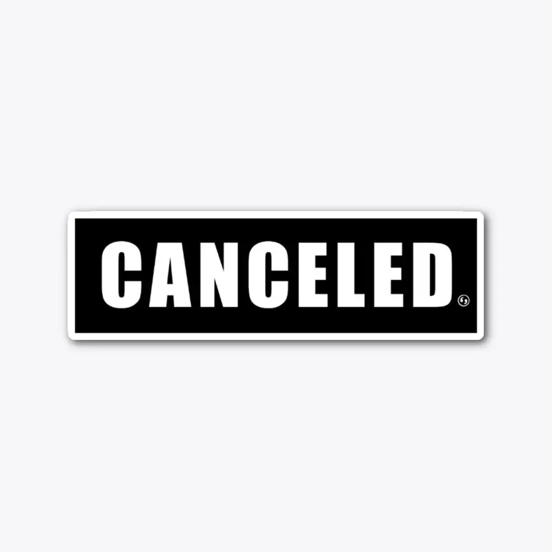 Canceled Sticker